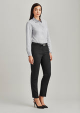 Womens Wool Stretch Slim Leg Pant