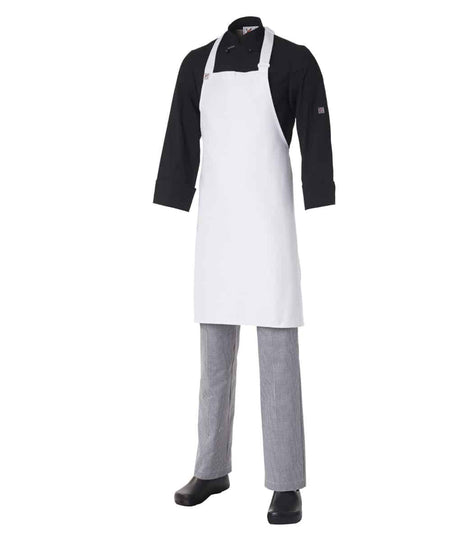 Club Chef Full Bib Apron (No Pocket)