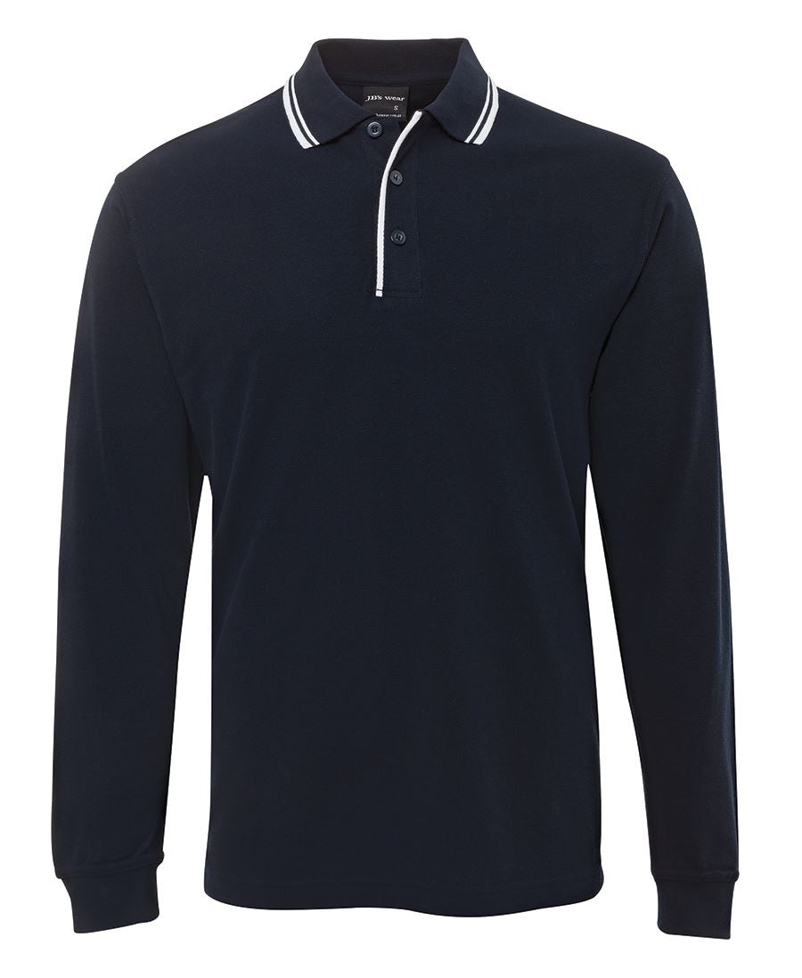 JBs Long Sleeve Contrast Polo