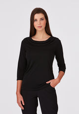 Womens Eva Knit 3/4 Sleeve Top