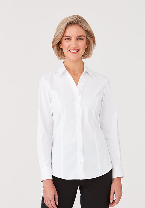 Womens City Stretch Classic Long Sleeve Shirt