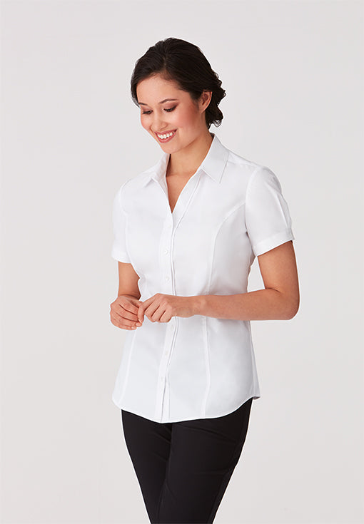 Womens City Stretch Classic Short Sleeve Shirt