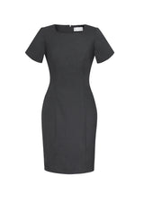 Wool Stretch Shift Dress