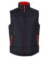 JBs Contrast Puffer Vest