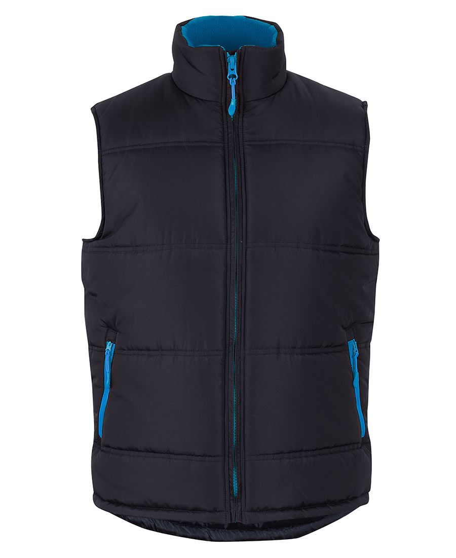 JBs Contrast Puffer Vest