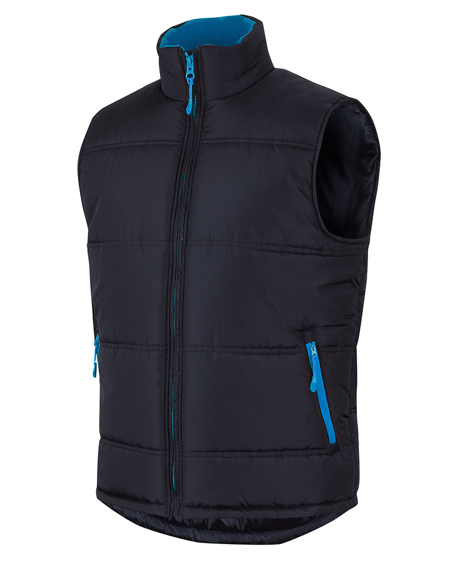 JBs Contrast Puffer Vest