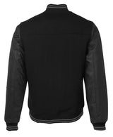 JBs Faux Leather Baseball Jacket