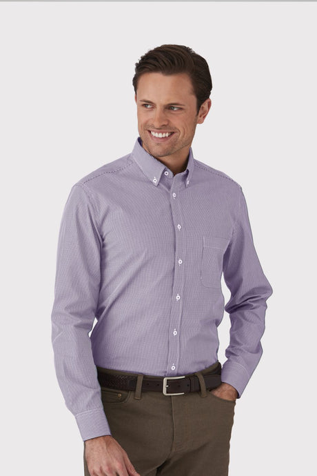 Pippa Check Mens Long Sleeve Shirt