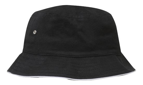 Brushed Twill Bucket Hat