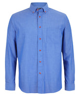 JBs Mens Indigo Chambray Long Sleeve Shirt