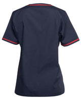 JBs Womens Contrast Scrub Top