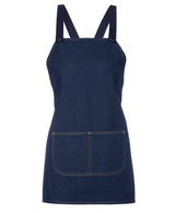 JBs Cross Back Denim Bib Apron (No Straps)