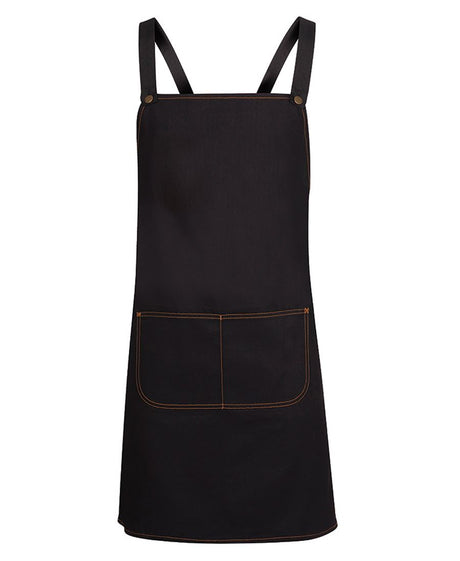 JBs Cross Back Canvas Bib Apron (No Straps)