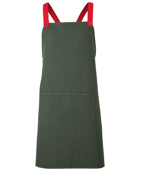 JBs Cross Back Canvas Apron (No Straps)