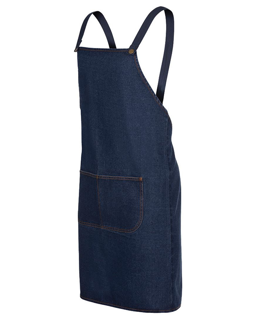 JBs Cross Back Canvas Bib Apron (No Straps)