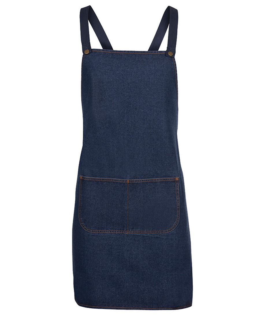 JBs Cross Back Denim Apron (No Straps)