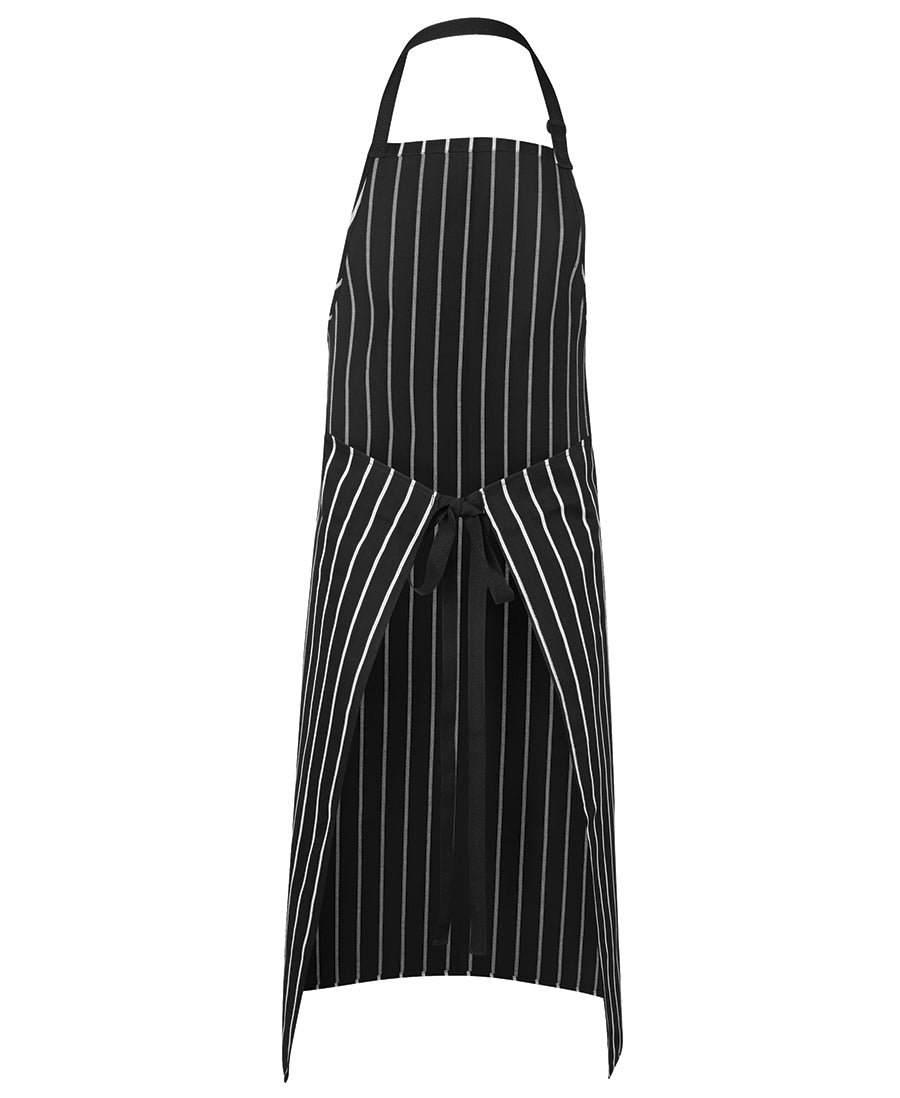 JBs Striped Bib Apron (No Pocket)