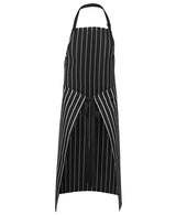 JBs Striped Bib Apron (No Pocket)