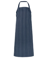 JBs Striped Bib Apron (No Pocket)