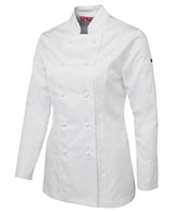 JBs Womens Long Sleeve Chef Jacket