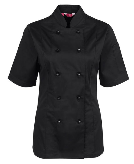 JBs Womens Short Sleeve Chef Jacket