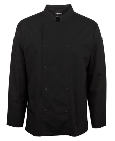 JBs Snap Button Long Sleeve Chef Jacket