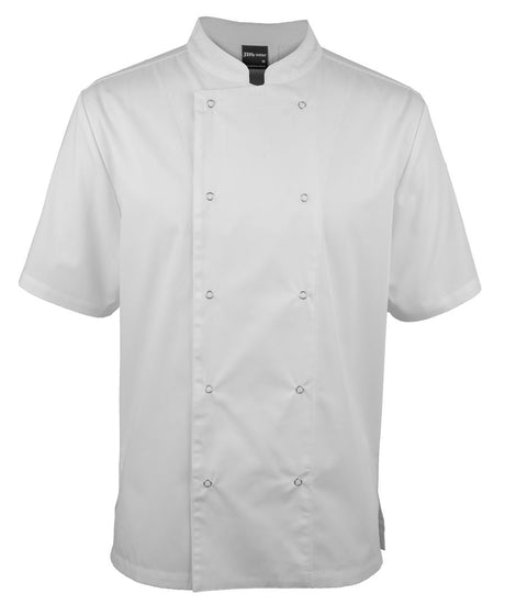 JBs Snap Button Short Sleeve Chef Jacket