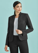 Cool Stretch Womens Reverse Lapel Jacket