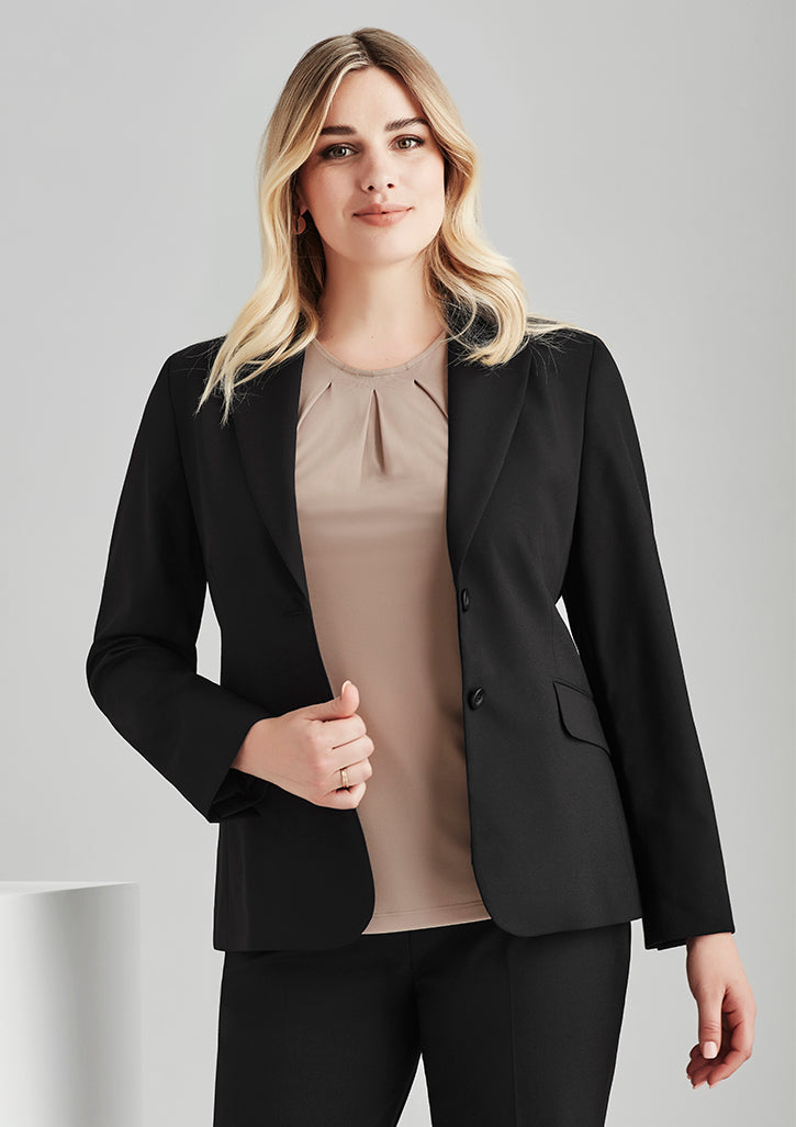 Wool Stretch Womens Longline Jacket