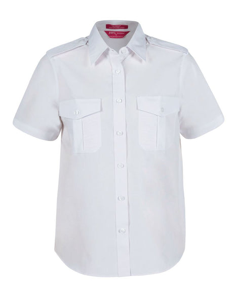 JBs Womens Epaulette Short Sleeve Shirt