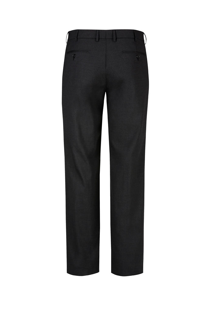 Wool Stretch Mens Flat Front Pant