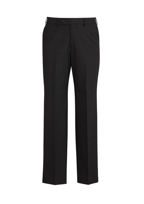 Wool Stretch Mens Flat Front Pant