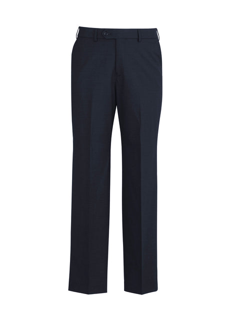 Wool Stretch Mens Flat Front Pant