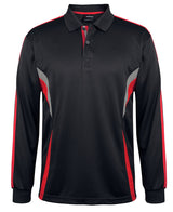 Podium Mens Long Sleeve Cool Polo