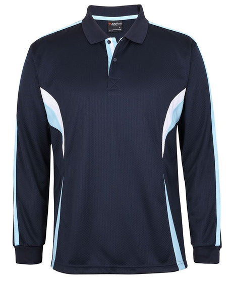 Podium Mens Long Sleeve Cool Polo