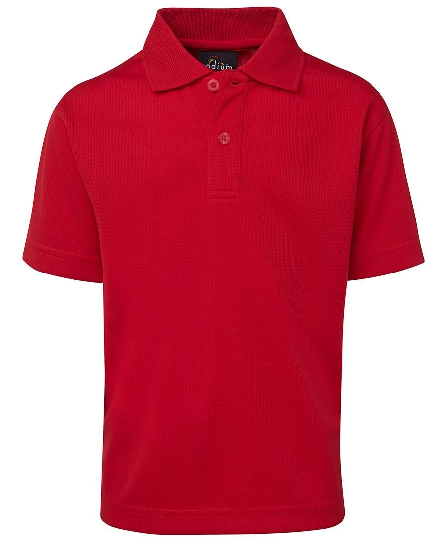 Podium Kids Poly Short Sleeve Polo