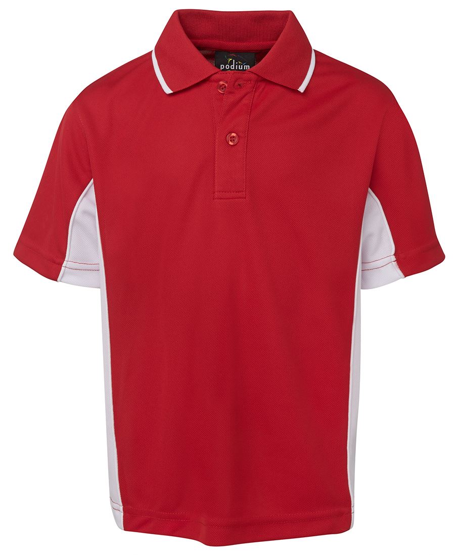 Podium Kids Contrast Polo