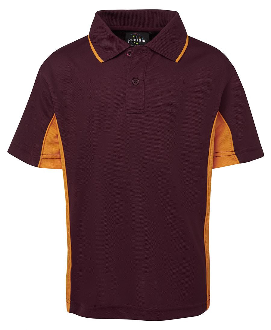 Podium Kids Contrast Polo