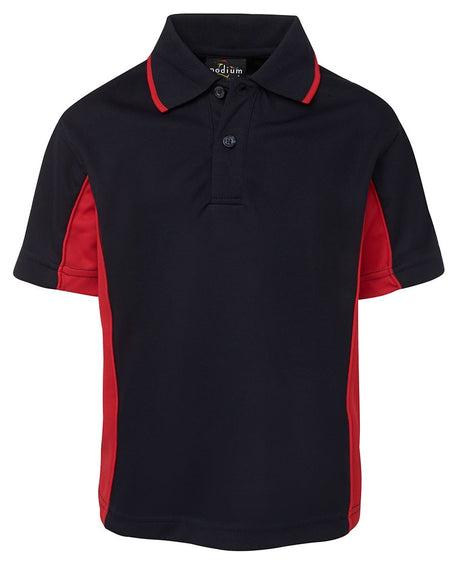 Podium Kids Contrast Polo