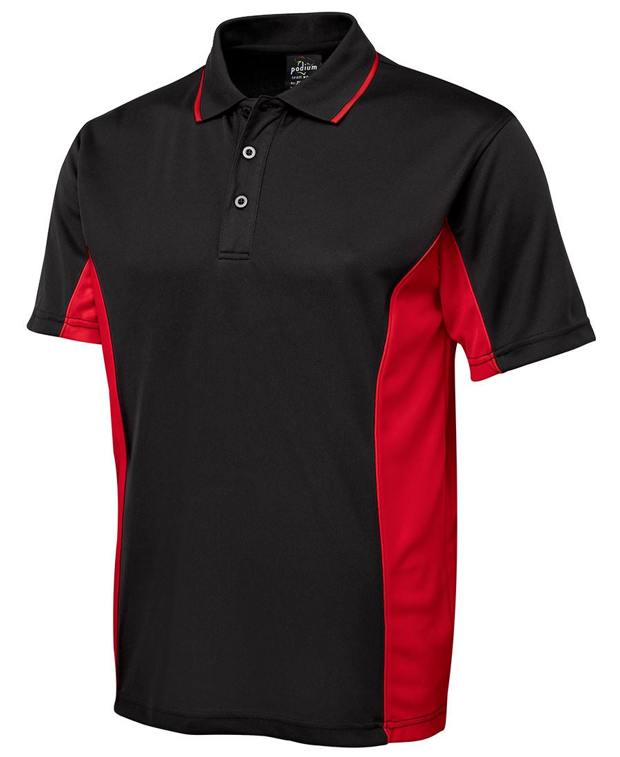 Podium Mens Contrast Polo