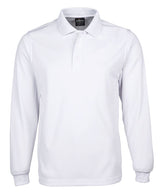 Podium Mens Long Sleeve Poly Polo