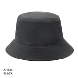 Atlas Vented Bucket Hat Black S/M