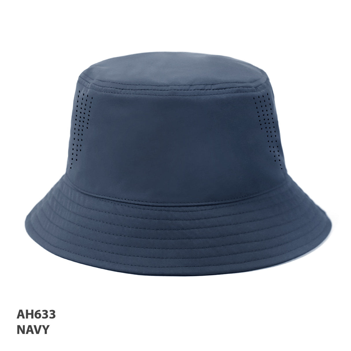 Atlas Vented Bucket Hat Black S/M