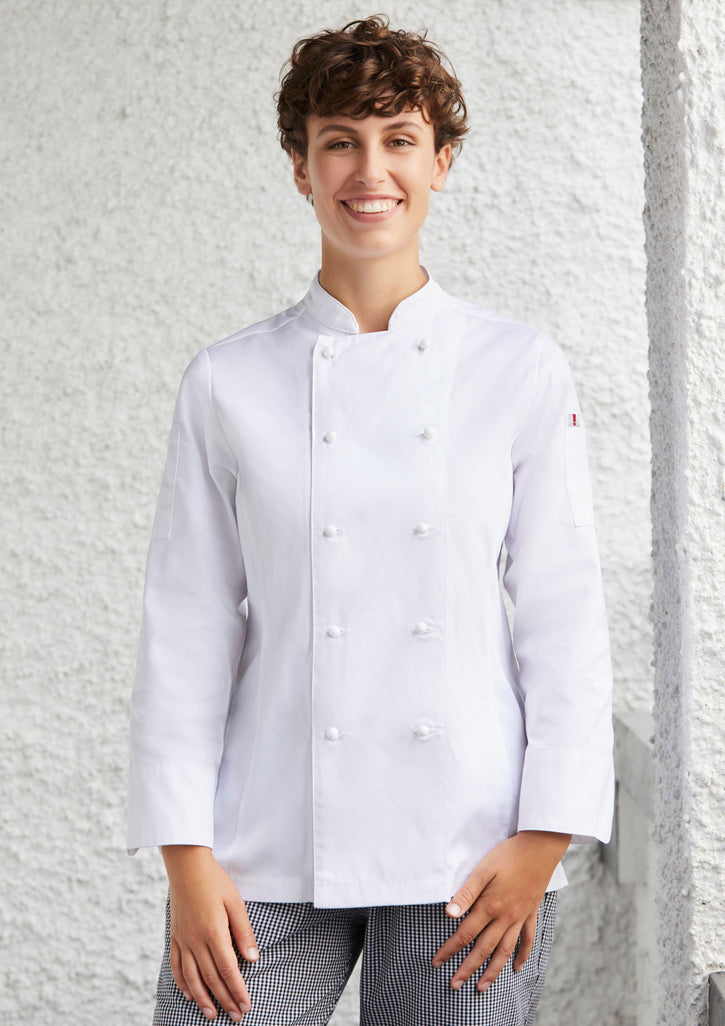 Al Dente Womens Long Sleeve Chef Jacket