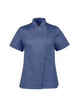 Alfresco Womens Zip Short Sleeve Chef Jacket