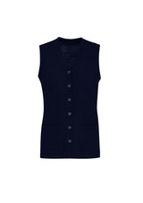 Button Front Womens Knit Vest