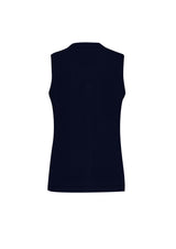 Button Front Womens Knit Vest