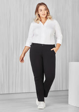 Comfort Waist Womens Slim Leg Pant