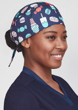 Printed Scrub Cap