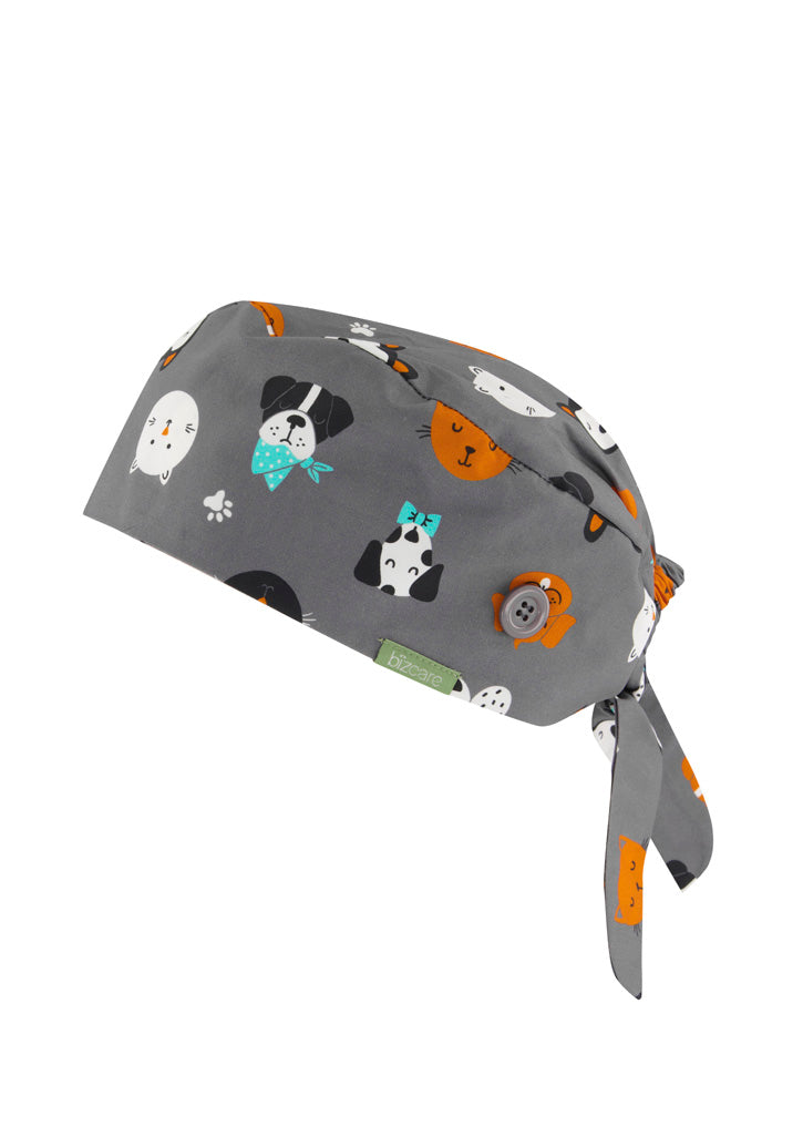 Printed Scrub Cap